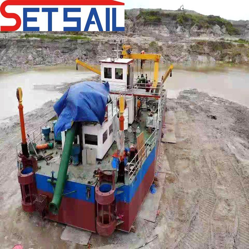 Diesel Engine Power 32inch Cutter Suction Dredger for River Sand