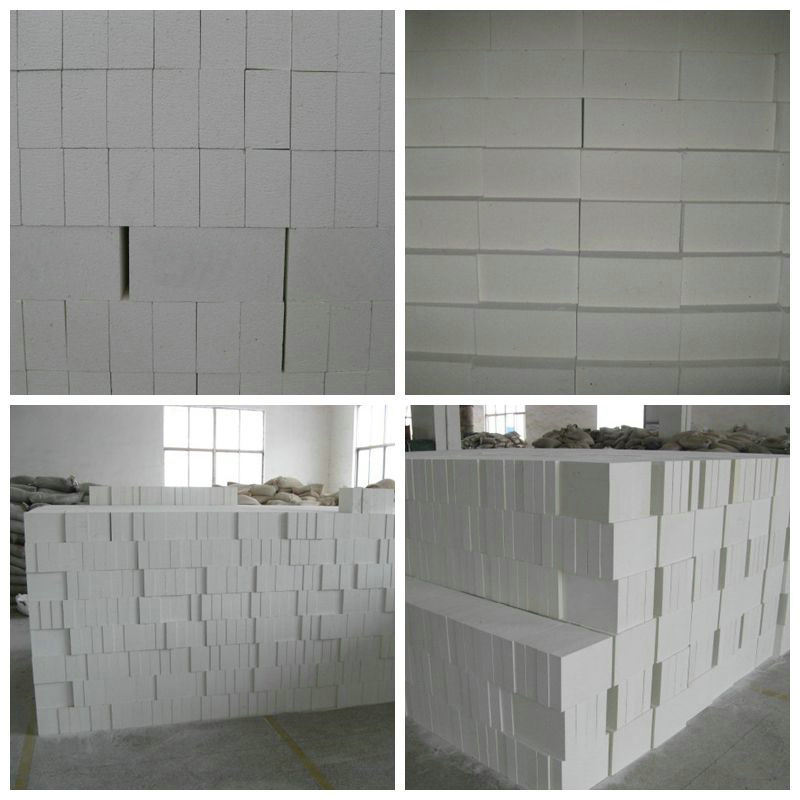 Industrial Furnaces Lightweight Mullite Insulation Brick with Al2O3 Content of 38%-75%