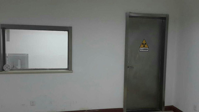 CT Room Stainless Steel X Ray Door , Lead Lined Door For X Ray Room