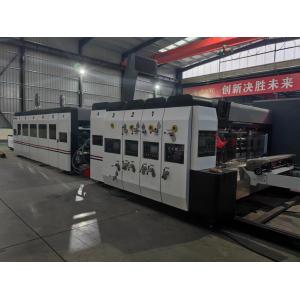 Design Automatic Flexo Printing Slotting Die-cutting Machine With Vibrator