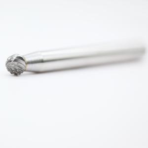 Ball Shape SD-42 1/8" Shank Tungsten Carbide Rotary File 1/8" Cut Dia. 9/16 Cut
