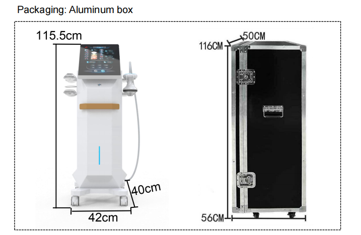 Focus Shockwave Therapy Machine for Safe and Accurate Treatment of Tendon Damage and Blood Circulation