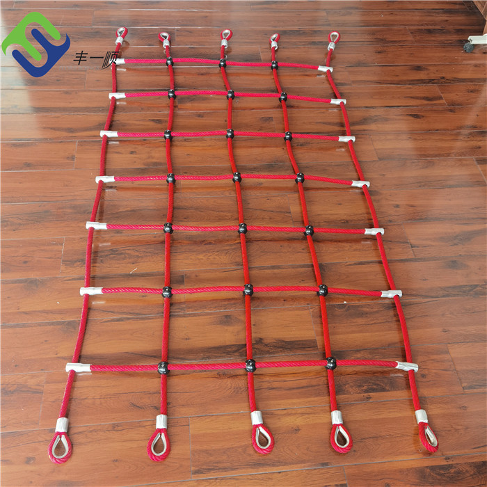 Combination Childrens Climbing Net Playground 1mx2m Customized