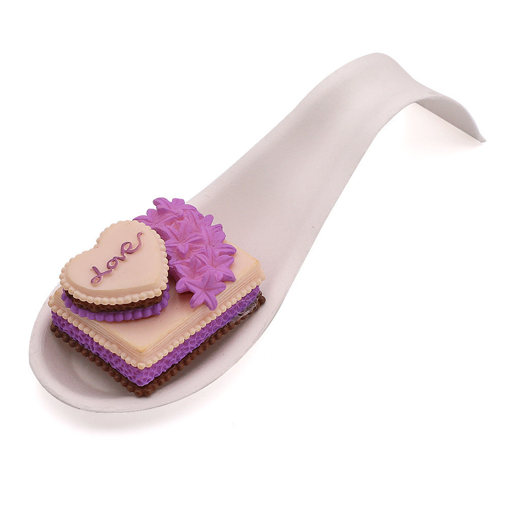 Disposable biodegradable little spoon shape sugarcane fruit tray bagasse paper sushi cake plate