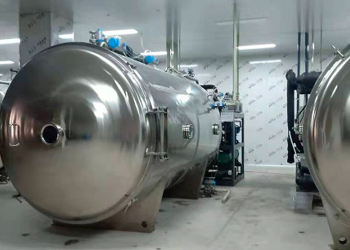 Stainless Steel Vacuum Freeze Drying Machine 200 KG/Batch