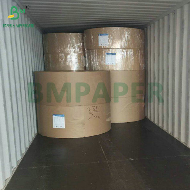 100% Waterproof Glossy 2 Side 100gram PE Coated Paper For Making Seed Package Bags 