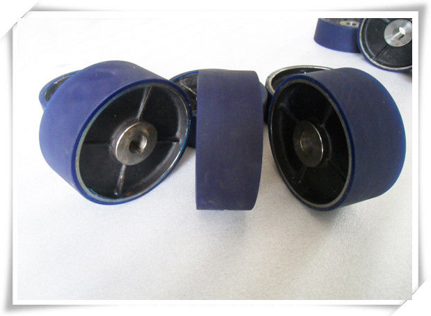 Any Size Any Color Oil Resistant Aging Resistant Polyurethane Wheels Coating with Iron Core