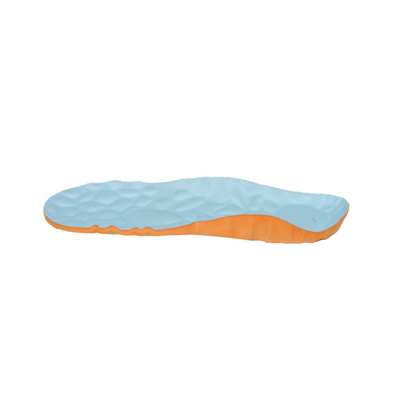 High Elasticity Anti Slip Silicone Foot Massage Insoles Shock Absorbing