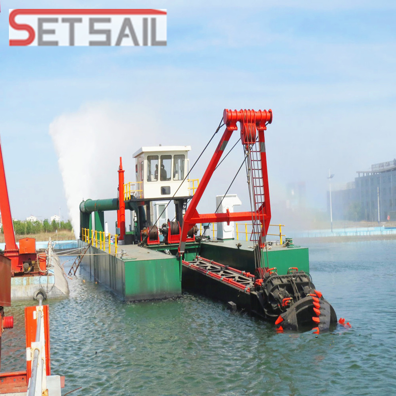 Hydraulic 20 Inch Cutter Suction Dredger Used in Inland Waterway