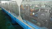 Steel Ribbed Roofing Roll Forming Machine , Glazed Tile Roll Forming Machine