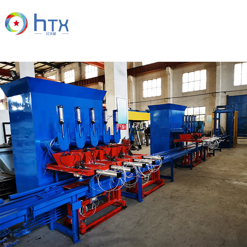 Road Edge Stones Cast Dosing Machine Production Line