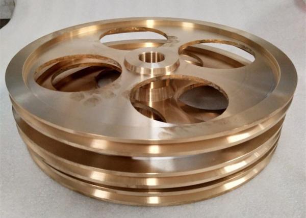 Anti Rust Industrial Machine Parts Cooling Cycle Annealing Conductive Copper