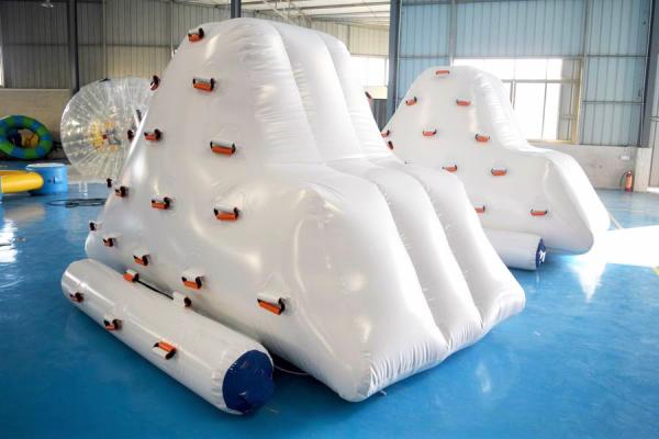 Inflatable Iceberg Climber / Inflatable Iceberg Water Toy For Kids
