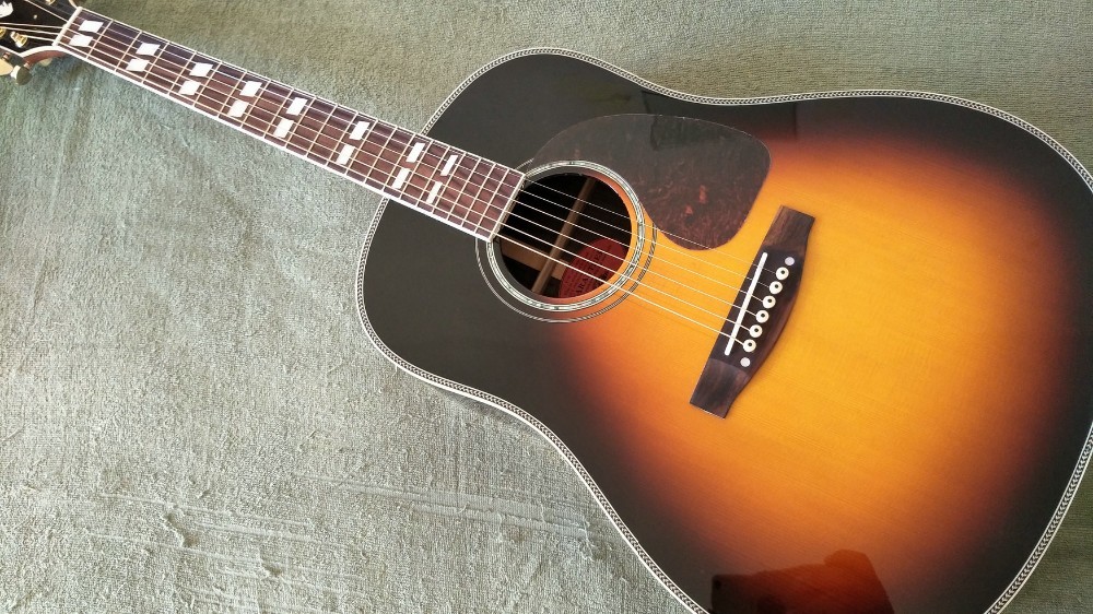 Custom Acoustic Guitar 43 inches G200 Cutaway acoustic electric guitar