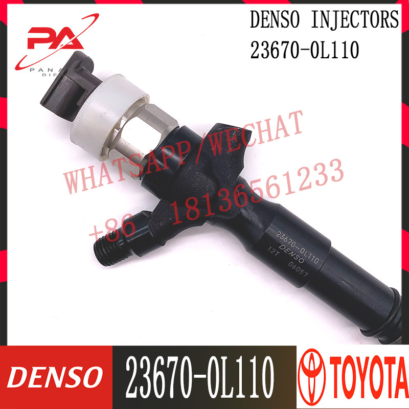 Diesel Common Rail Fuel Injector 23670-0L110 For Denso Toyota 2KD FTV Engine 295050-0810