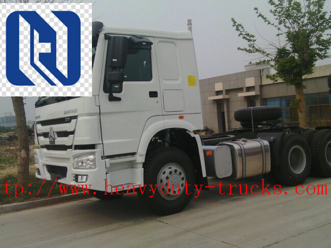 One Bed Safety Belt In Cabin Prime Mover Truck 4X2 290HP Tow 30T