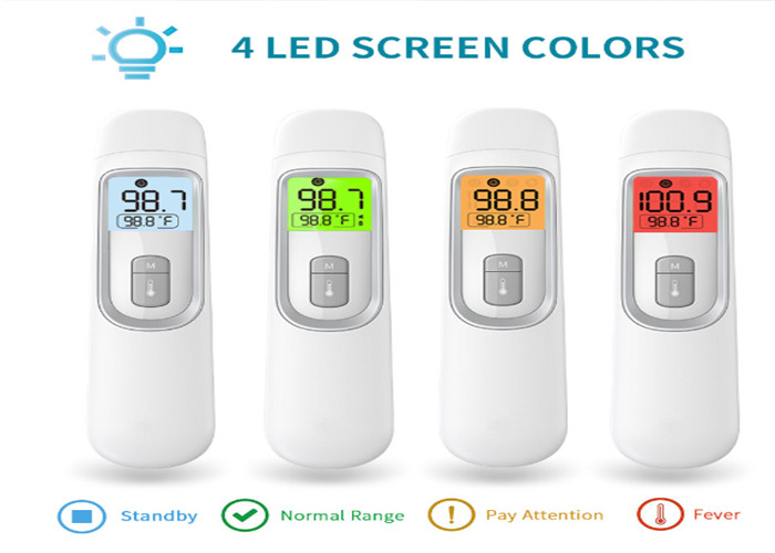 1s Response Time Digital Infrared Baby Thermometer , Medical Forehead And Ear Thermometer