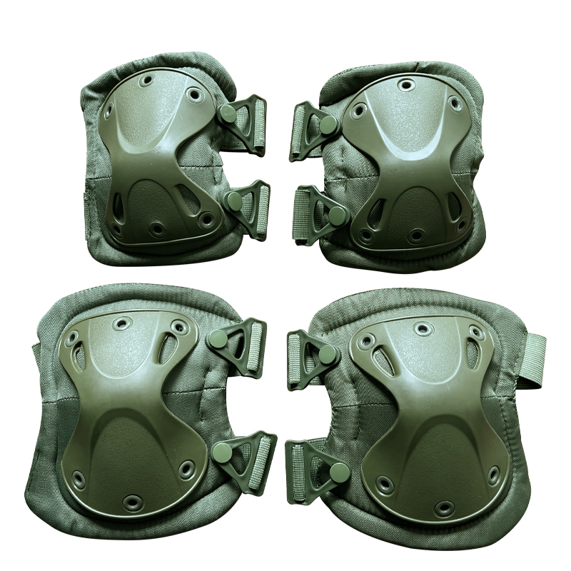 Flexible Hard Shell Knee and Elbow Pads for Outdoor Sports Performance Enhancement