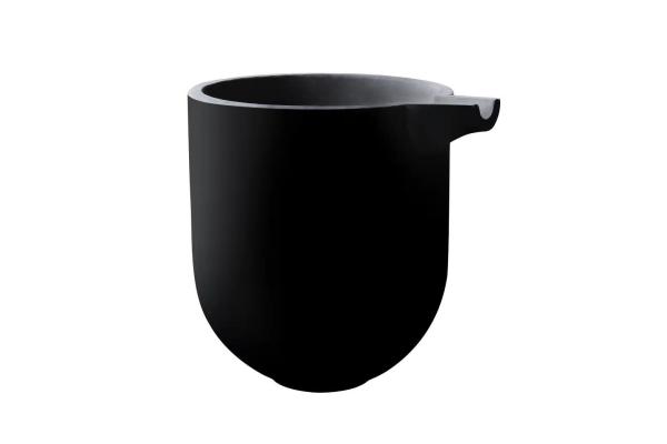500KG Capacity Die Casting Spare Parts High Purity Graphite Crucible For Melting