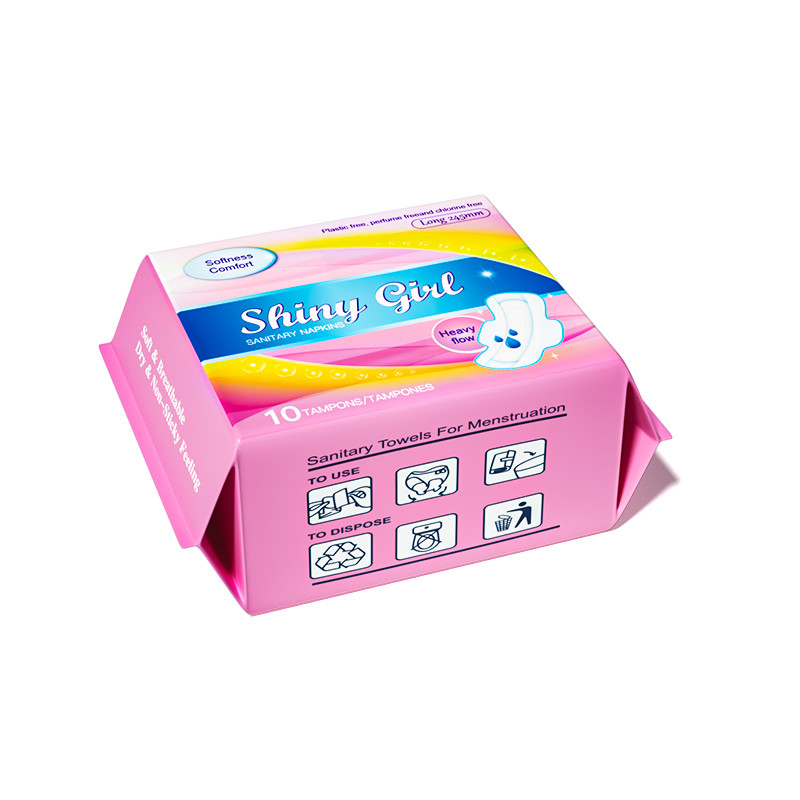 10 Inches Daily Sanitary Pads With Excellent Capacity For Maximum Comfort