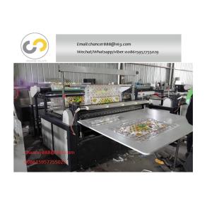 Computer control roll to sheet cutting machine, crossing cutter