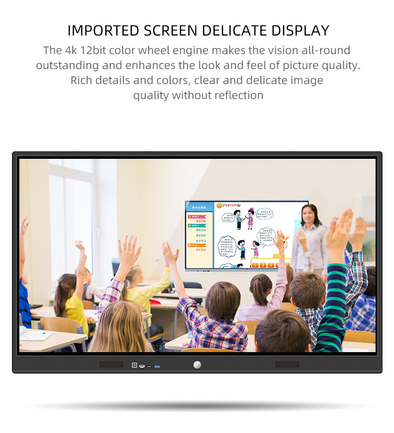 Teaching Training Classrooms Education Touch Screen Interactive Whiteboard