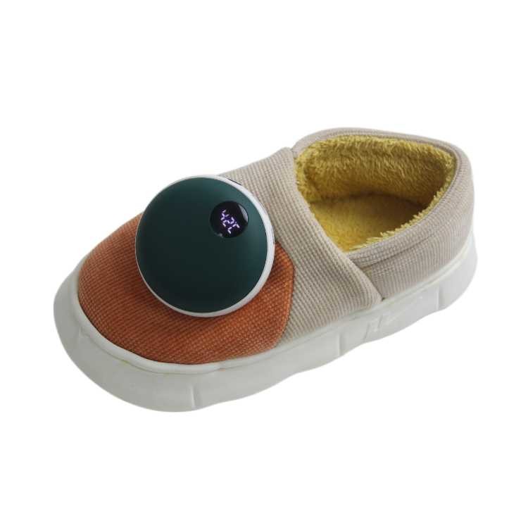 Best Usb Rechargeable Battery Heated Winter Graphene Far Infrial Electrically Heated Cotton Shoes For Women