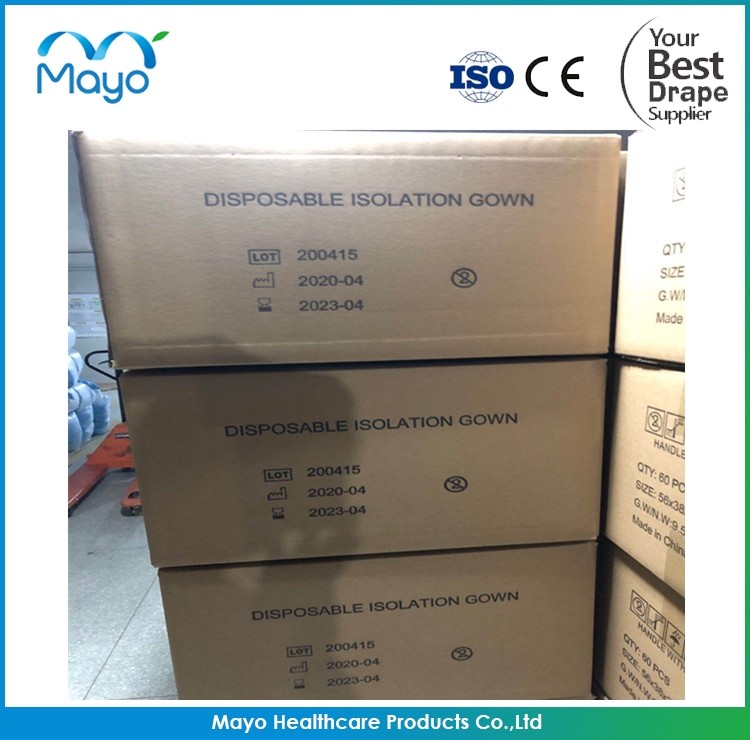 EN13795 PPE Isolation Gown Disposable Medical Consumables
