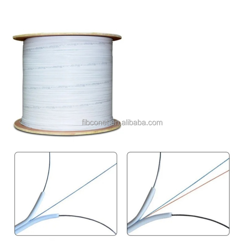 Gjxfh/Gjxh 1-2 Core SC FTTH Indoor Fiber Optic Cable for CCTV Outdoor Communication