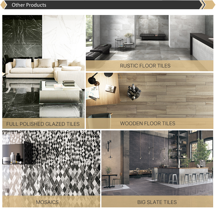 Low Water Absorption Outdoor Rustic Ceramic and Porcelain Paving Tiles from Factories
