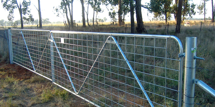 direct factory metal farm gates livestock farm fence gate heavy duty galvanized metal farm gates sale