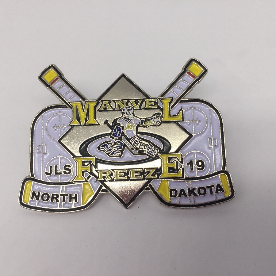 Personalised Sports Trading Pins 1 - 2.5 Inches Soft / Hard Enamel Pins Custom