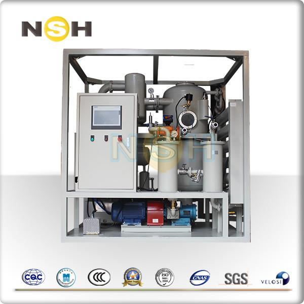 Mobile Transformer Insulation Oil Purifier , Oil Filtering Equipment Single Axle