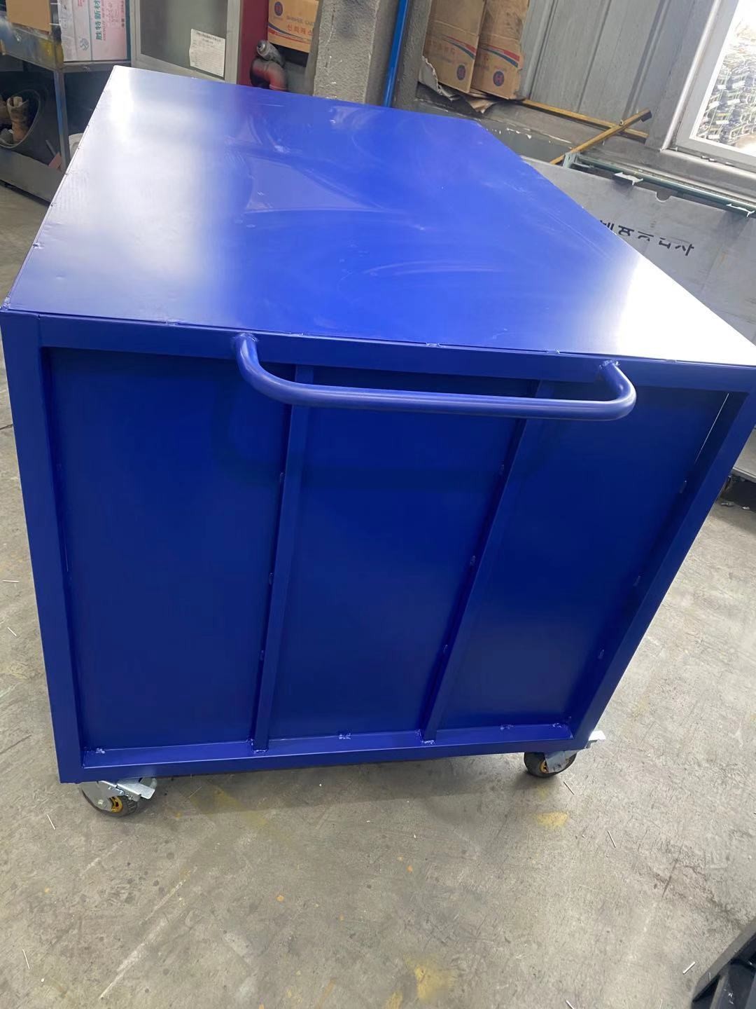 500kg-2000kg Load Bearing Collapsible Pallet Cage Steel With CE Certificate