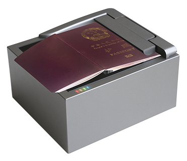 High Speed Kiosk Passport Reader with 500 DPI Resolution and Built-In Scanner