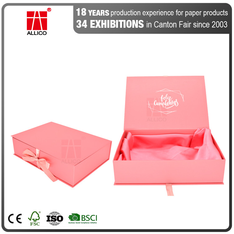 Matte Black Flap Lid Magnetic Packaging Box 9.05 x 6.69 x 2.75 inch