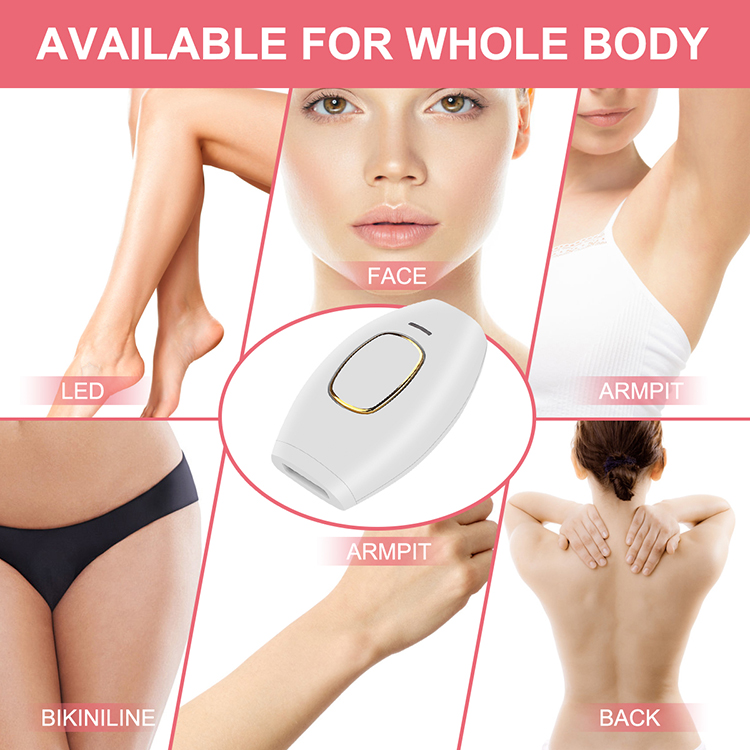 Portable Ipl Hair Removal Mini Laser Hair Removal 3 In 1 Painless Permanent