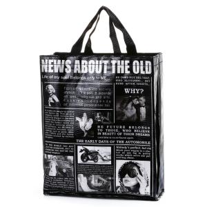 China Waterproof PP Check Bag with Adjustable Strap and Zipper Closure on sale