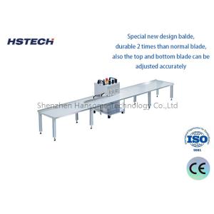  V-Groove PCB Cutting Machine with Circular &amp; Linear Blade, 400mm Length Manufactures