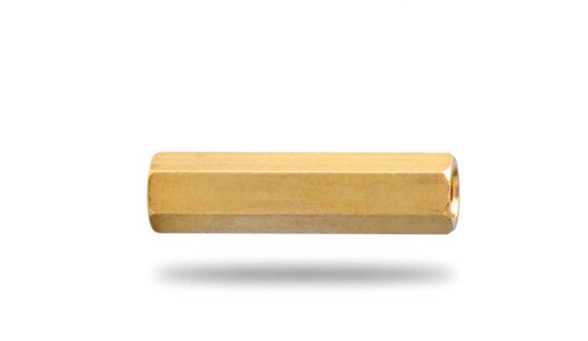 DIN Standard Plain Zinc Galvanized Hexagon Long Nut M5-120 for Connector Nut Connection