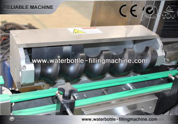Soda / Tea Plastic Auxiliary Equipment Bottle Conveyor System Electric Driven