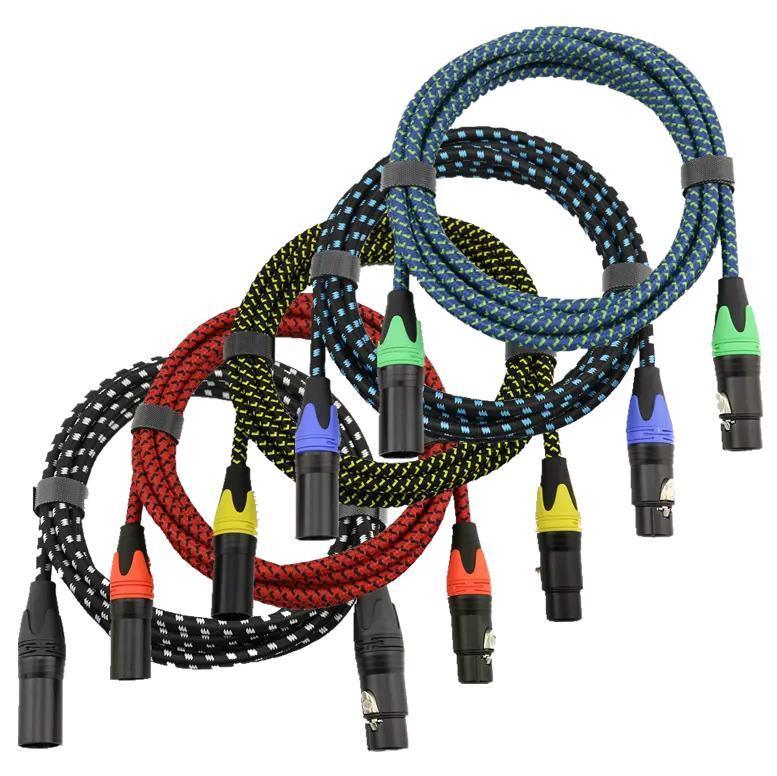 Customized Male to Male XLR Cable 20 FT XLR Microphone Cable Roll