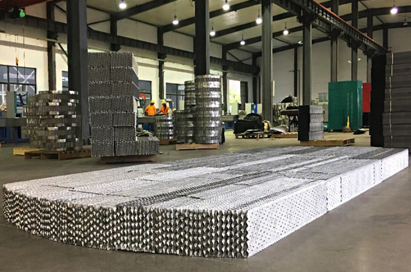 Stainless Steel 304 Metal Corrugated 500bx Distillation Column Packing