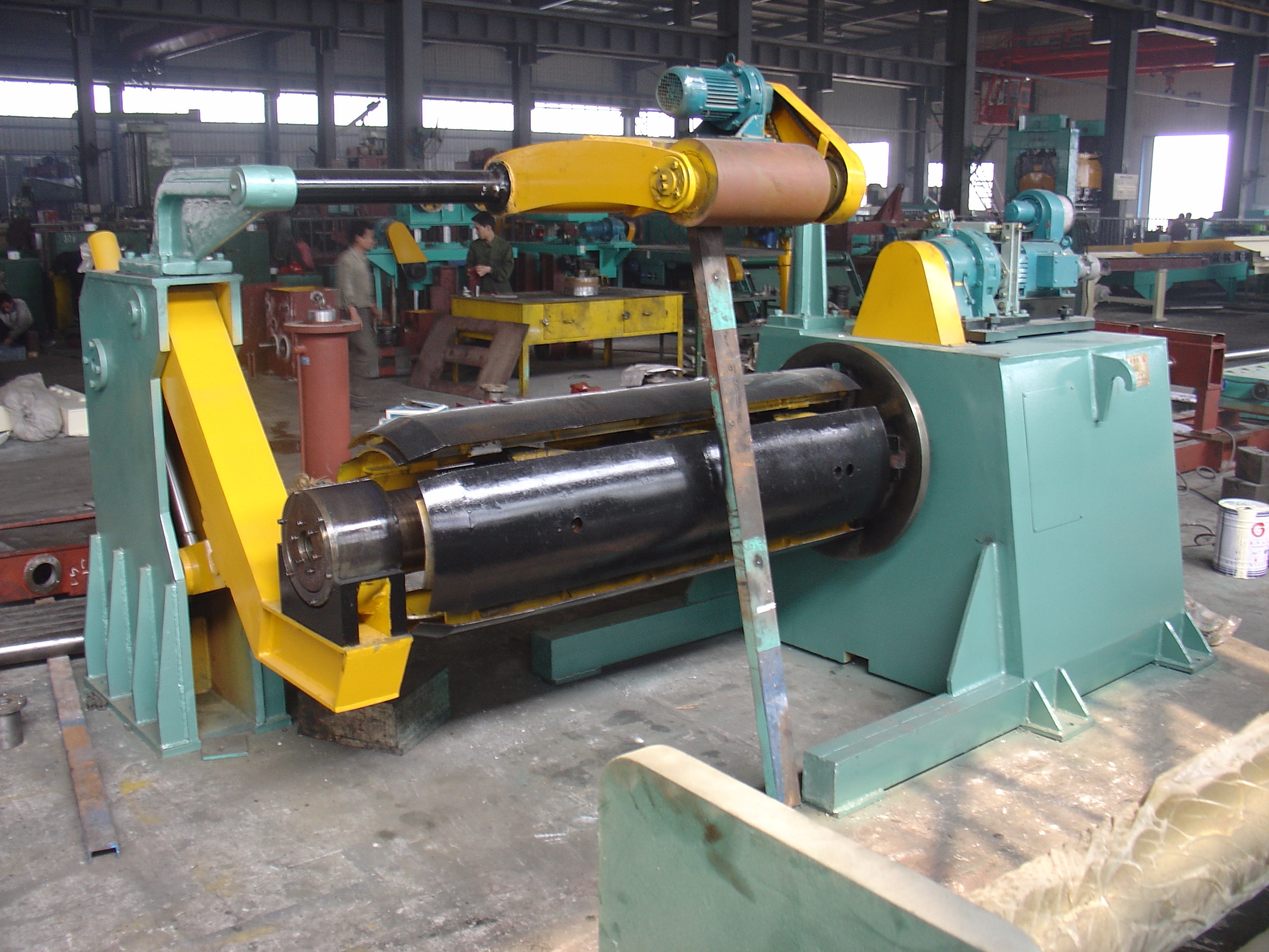 Steel Plate Coil Sheet Machine with Pump Core Components and Video Outgoing-Inspection