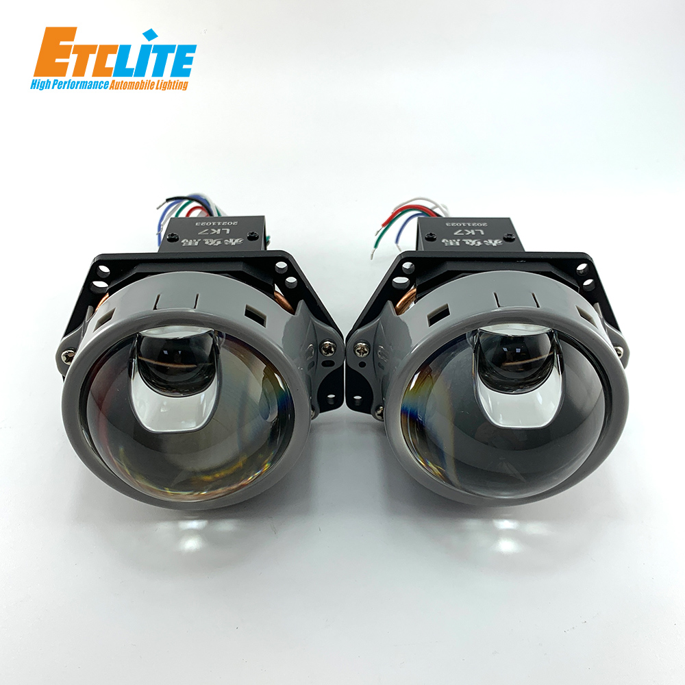 High Low Beam Headlight Bulbs Bi-Led H4 Led Projector Lens H7 Projector Lens Bi Led Laser Projector Lens