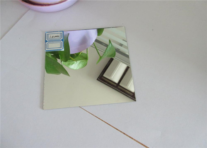 1.8mm - 6 mm Thickness Aluminum Mirror Glass Float Type For Frameless Mirrors