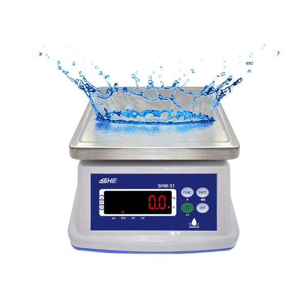 IP68 Rated SOHE A1S Waterproof Scale 6KG Capacity Dust and Insect Proof AC/DC