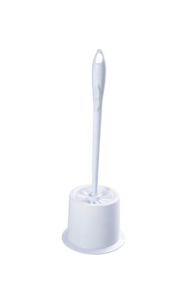 Bristle Toilet Seat Cleaning Brush Enlarged Stable Bottom Extended Ergonomic