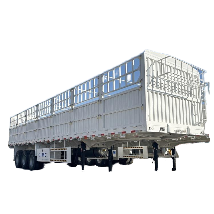 High-Performance Fence Semi Trailer for sale in Africa: Ideal for Secure Transport of Livestock, Animals and Heavy Load