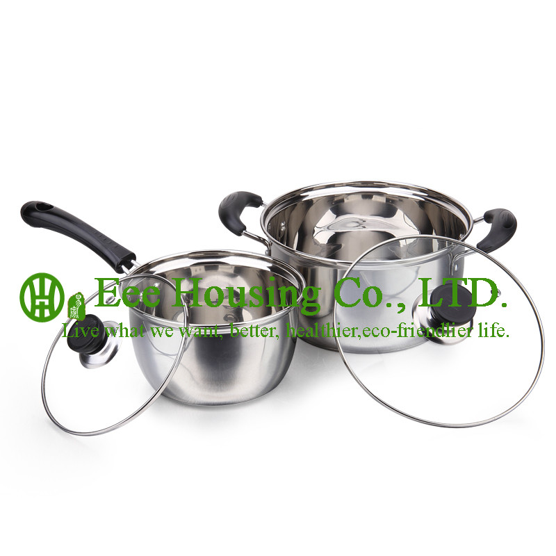 cookware with stainless steel manufactuer in China, kitchenware for sale, fry pan, woks,soup pot,milk pot for kitchen